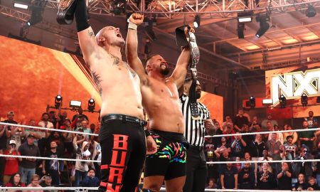 WWE NXT : Baron Corbin et Bron Breakker champions par équipe de NXT.