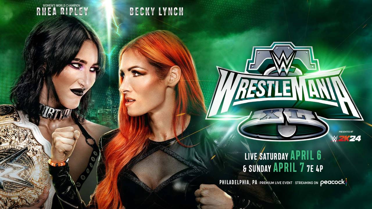 Becky Lynch remporte l'Elimination Chamber féminin et affrontera Rhea Ripley à WrestleMania 40.