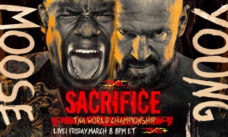 Carte de TNA Sacrifice 2024.