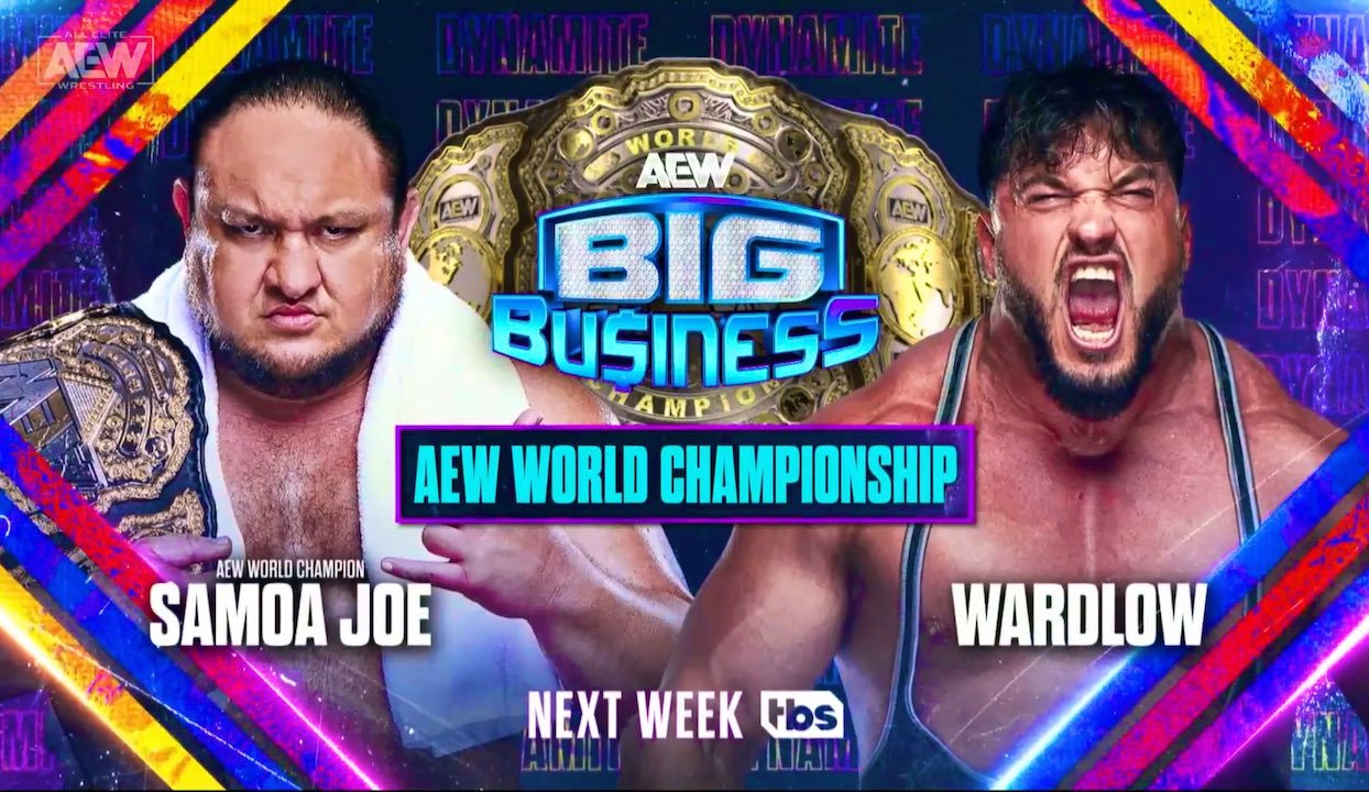 Deux matchs annoncés pour AEW Big Business.
